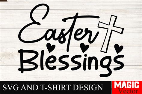 Download Free Easter Blessings SVG Cut File For Cricut