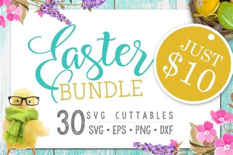 Download Free Easter Bundle - 30 Easter SVG files Easy Edite