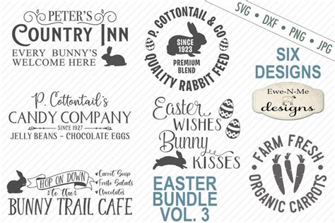 Download Free Easter Bundle Volume 3 - SVG Commercial Use