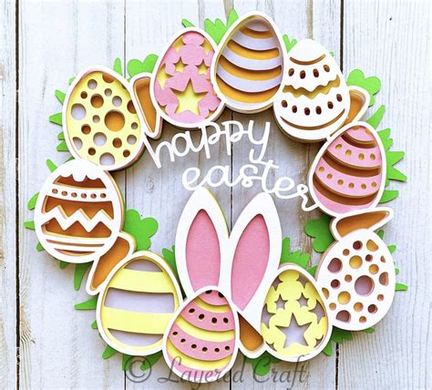Download Free Easter Color Linen papers Cricut SVG For Crafts