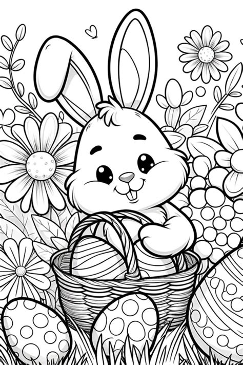 Free Easter Coloring Pages For Adults