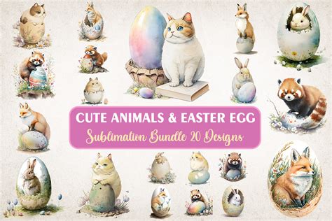 Download Free Easter Egg Bundle | Animal Print Version Easy Edite