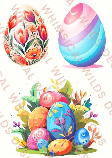 Download Free Easter Egg Bundle | Animal Print Version Files Free PSD Mockups