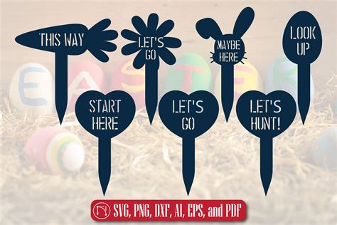 Download Free Easter Egg Hunt - SVG file, DXF File DXF Files