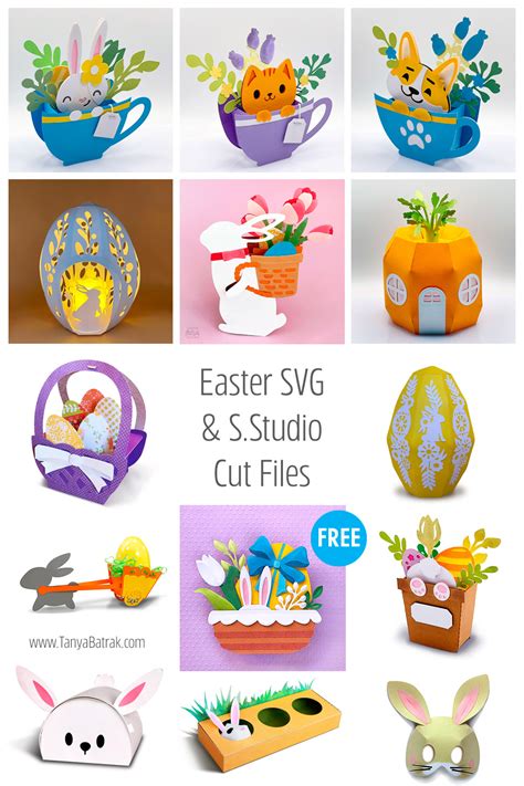 Download Free Easter SVG Bundle Cut Files for Cricut Machine