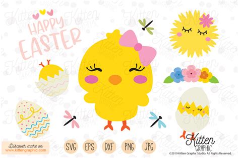 Download Free Easter Set - Chicks Easy Edite