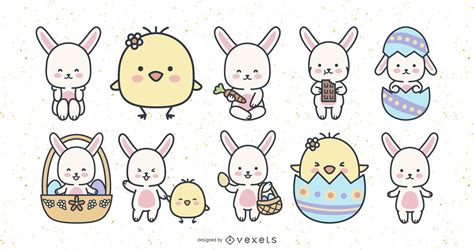 Download Free Easter Set - Chicks Files Free PSD Mockups