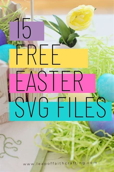 Download Free Easter Svg: Crafts