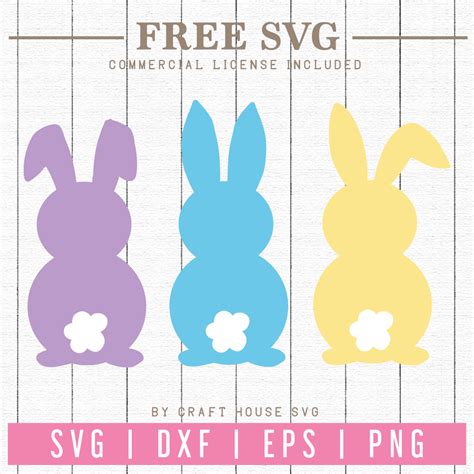 Download Free Easter bunnies name split - SVG file Files DXF Files