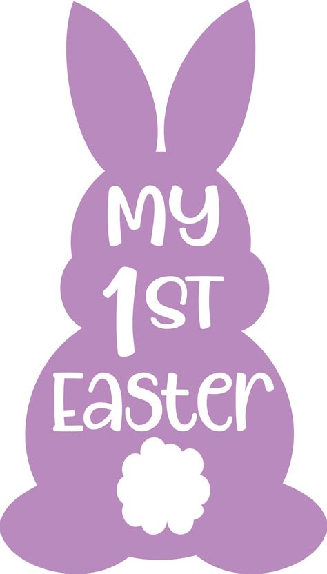 Download Free Easter svg My first easter Files