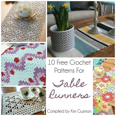 Free Easy Crochet Table Runner Patterns