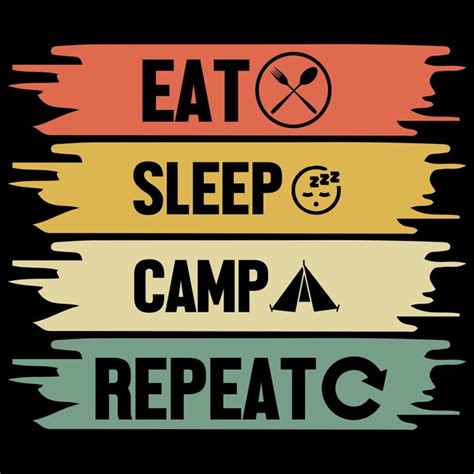 Download Free Eat Sleep Camp Repeat Printable Images