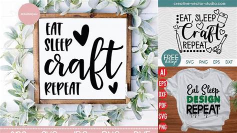 Download Free Eat Sleep Cheat Repeat Printable Cameo