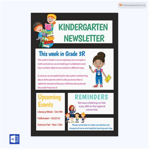 Newsletter template free, Preschool newsletter, Classroom newsletter