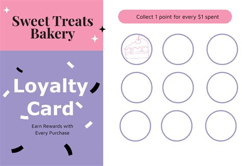 Free Editable Loyalty Card Template Word