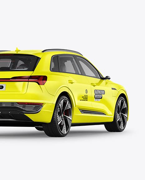 Download Free Electric Crossover SUV - Half Side View PSD Free Mockups Yellowimages PSD Free PSD Mockups