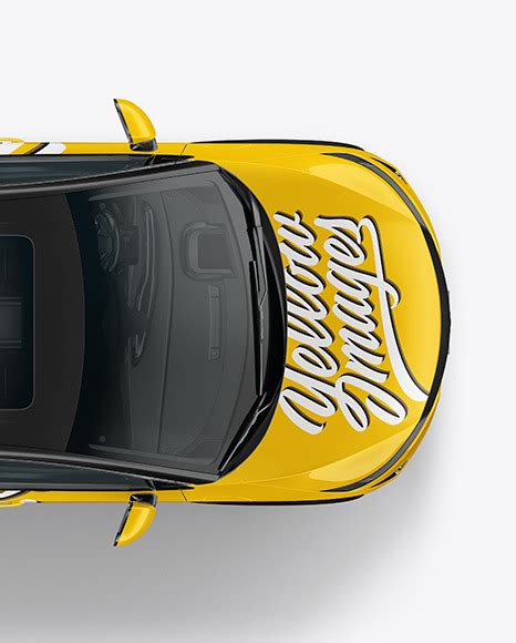 Download Free Electric Crossover SUV - Top View PSD Free Mockups Yellowimages PSD PSD Files