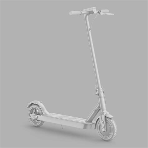 Download Free Electric Scooter Mockup - Side View PSD TIFF Files PSD Files