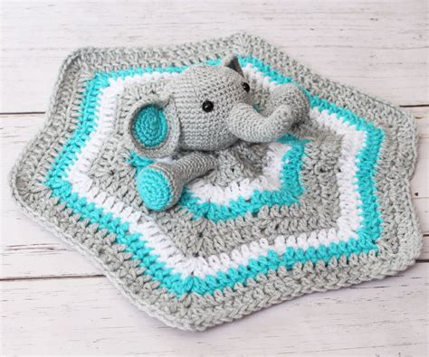 Free Elephant Lovey Crochet Pattern