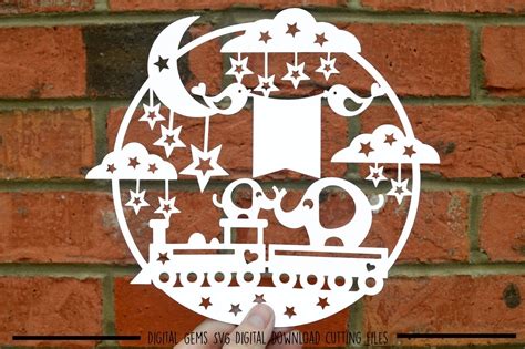 Download Free Elephant train paper cut SVG / DXF / EPS Files DXF Files