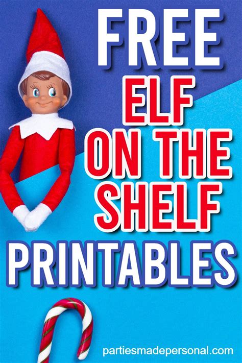 Free Elf On Shelf Printables