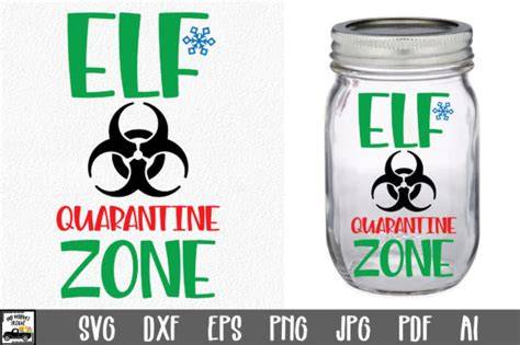 Download Free Elf Quarantine SVG File Creativefabrica