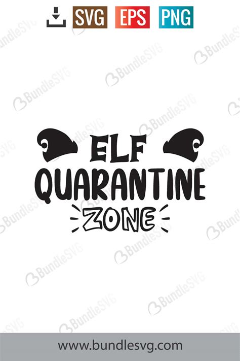 Download Free Elf Quarantine SVG File Silhouette DXF Files