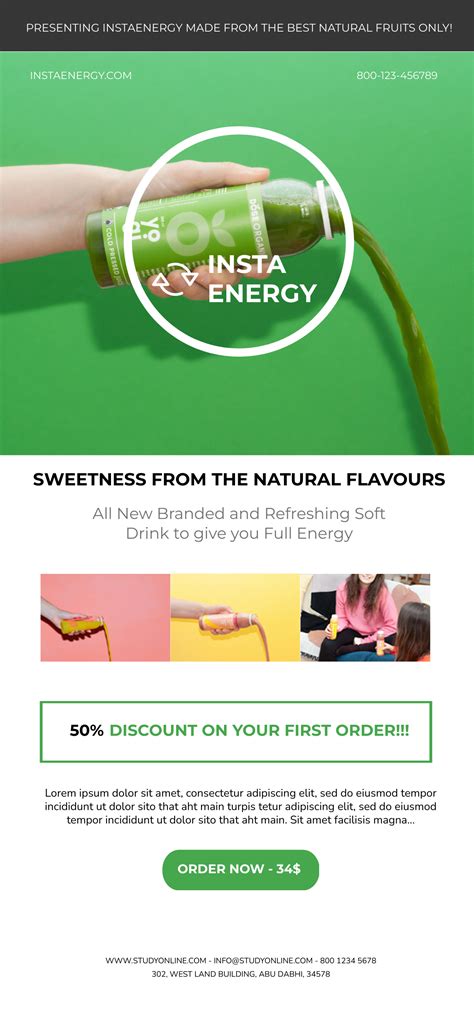 Free Email Advertisement Template