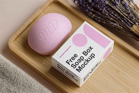 Download Free Embossed Soap Bar Mockup PSD Templates TIFF Files