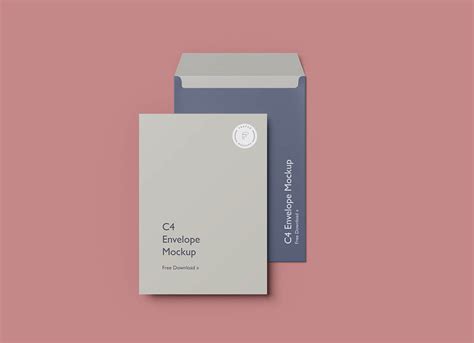 Download Free Envelope in a Box Mockup PSD Object Mockups PSD Files