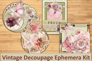 Download Free Ephemera Kit with Free Backgrounds For Silhouette