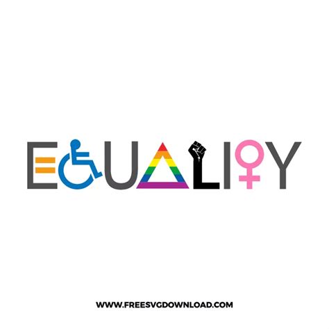 Download Free Equality 02 SVG Files