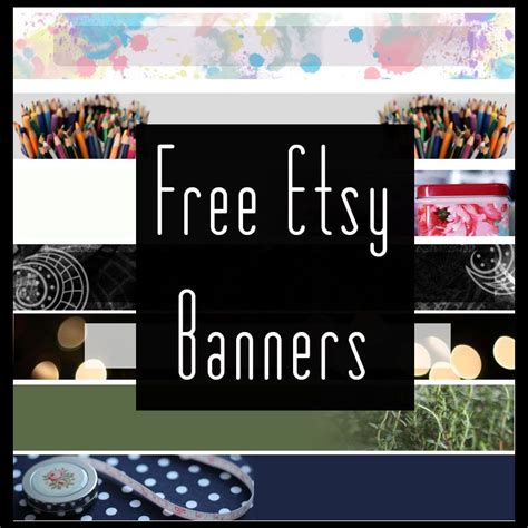 Free Etsy Banner Template