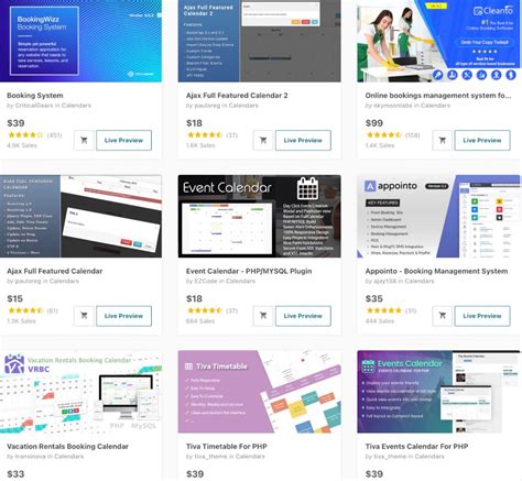 Free Events Calendar Scripts For Websites