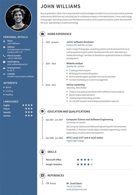 Free Example Resume