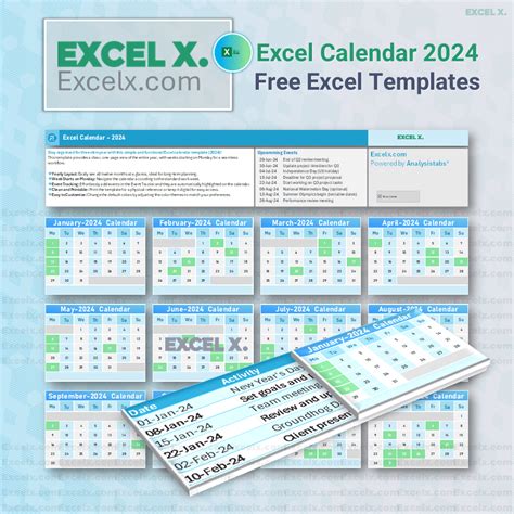 Free Excel Calendar Templates