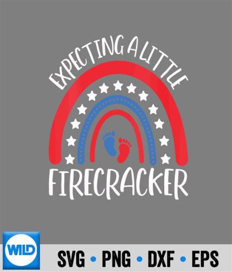 Download Free Expecting A Little Firecracker July 4th Commercial Use