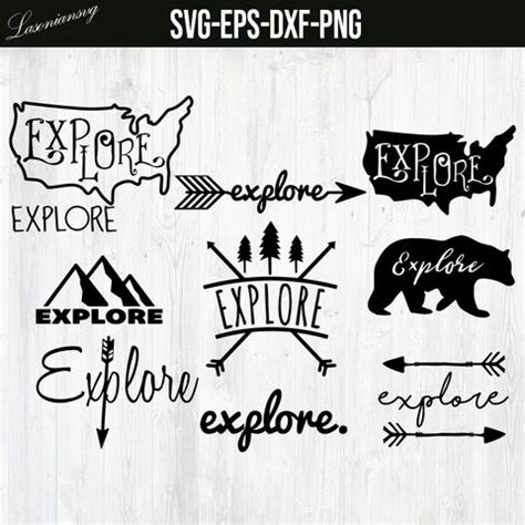 Download Free Explore Bundle Silhouette