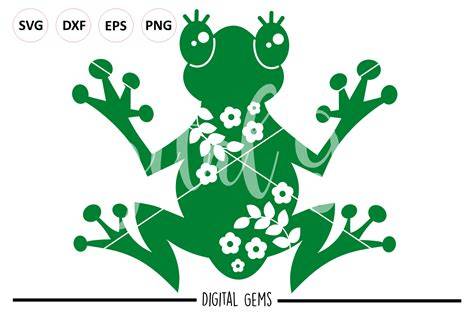 Download Free F Is For Frog - SVG File, DXF File Creativefabrica DXF Files