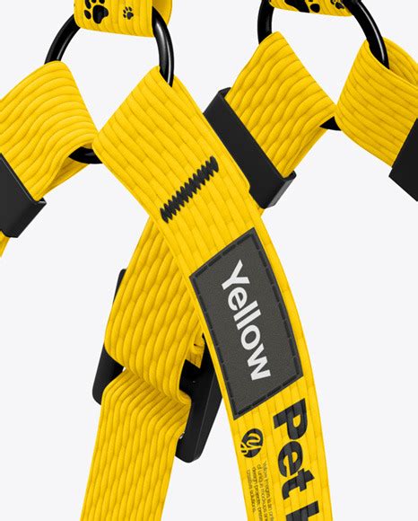 Download Free Fabric Pet Harness Mockup PSD Generator PSD Files