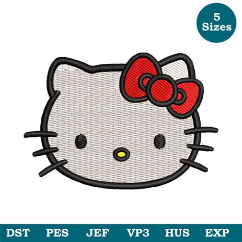 Download Free Face Machine Embroidery Design 4 Sizes SVG Files