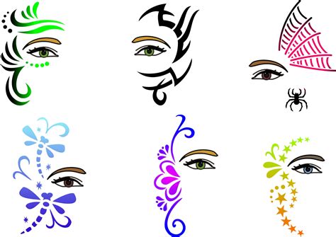 Free Face Painting Stencils Printable