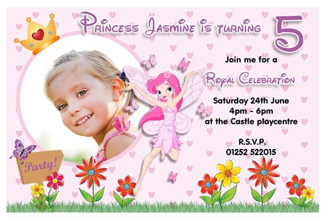 Free Fairy Invitation Template