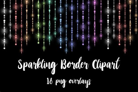 Download Free Fairy Lights Borders Cut Files