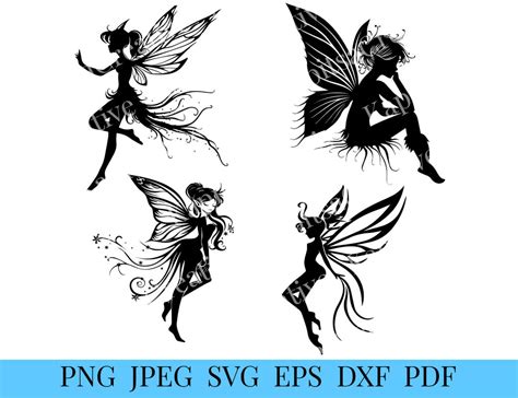 Download Free Fairy Princess - SVG File, DXF File Images