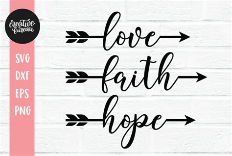 Download Free Faith Hope Love Files DXF Files