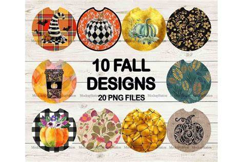 Download Free Fall Car Coaster Sublimation Template Bundle, Halloween Round Key
Chai Printable