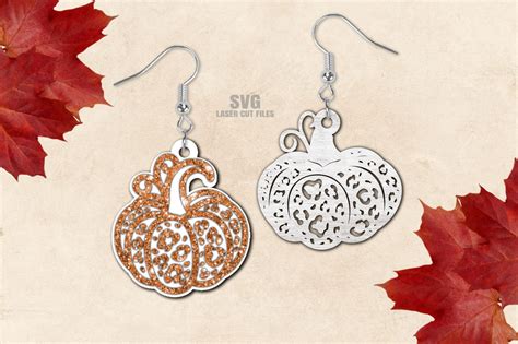 Download Free Fall Earrings SVG Bundle Images