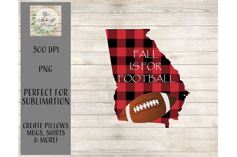 Download Free Fall Is For Football - Georgia Football Design - Sublimation
Template Files