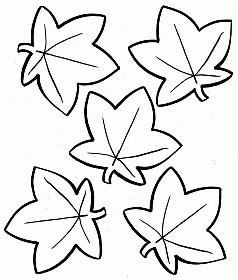 Free Fall Printables Black And White